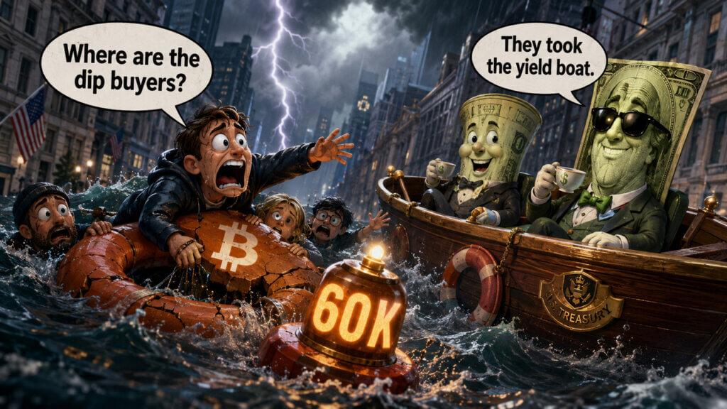 Bitcoin crash below $60,000 triggers $1 billion loss as markets now price Fed rate hike by October
