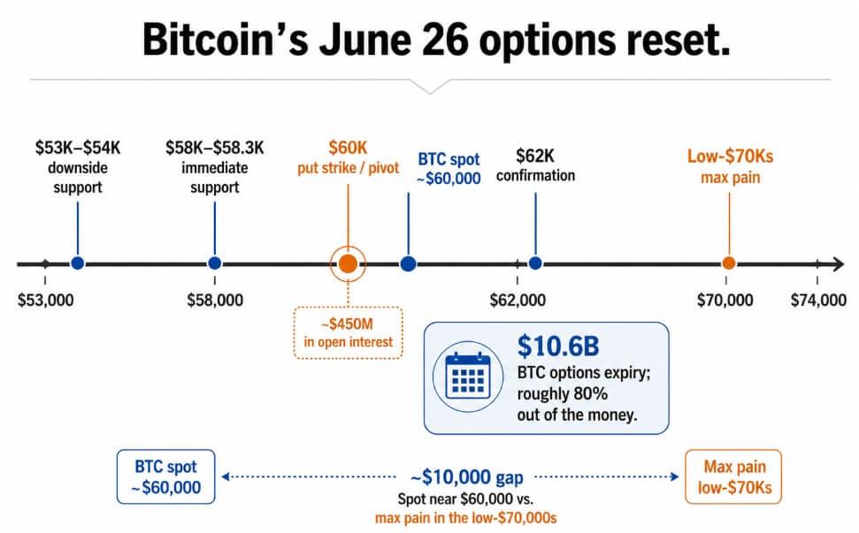Bitcoin’s weekend test is whether the $58,000 drop was exhaustion or acceptance