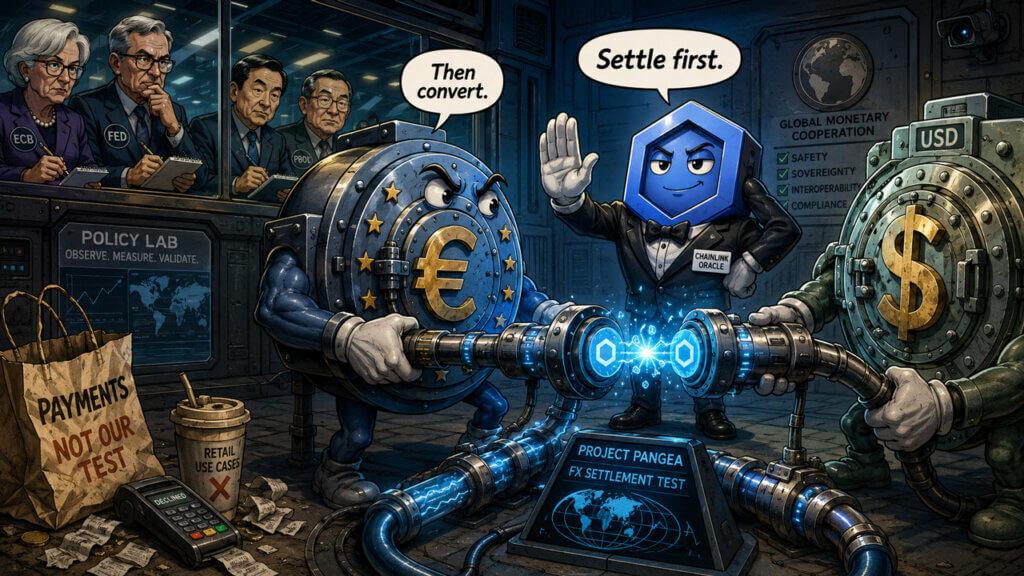 Chainlink’s latest stablecoin push targets the capital stuck in bank FX settlement