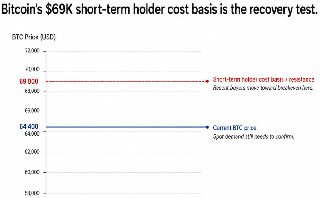 Bitcoin reclaiming its $69,000 holder cost basis could open XRP’s path to $1.26