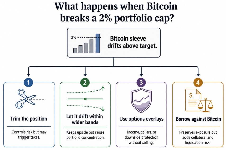 BlackRock’s 2% Bitcoin cap has a hidden impact – advisors may have to sell during rallies