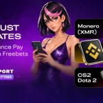 Dexsport August Update: XMR, Binance Pay and Esports Activations