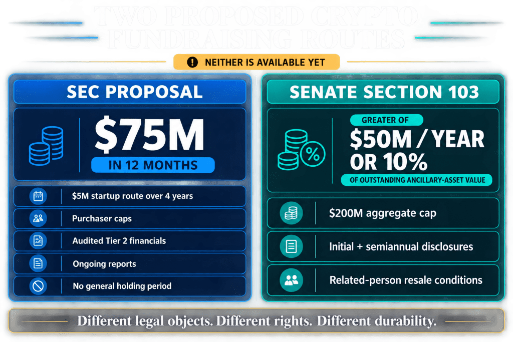 Why the SEC’s $75 million crypto path is not the same deal Congress is offering